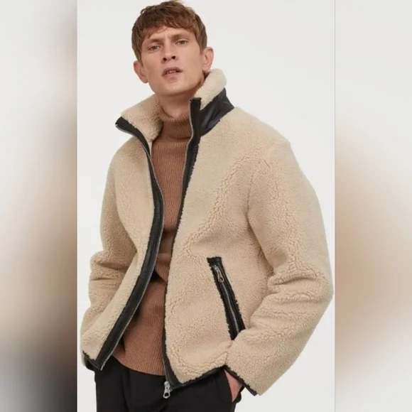 H&M Faux Shearling Jacket - Picture 2 of 7